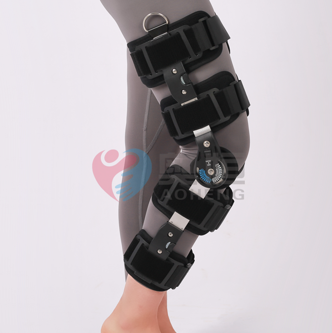 可調式膝關節固定器